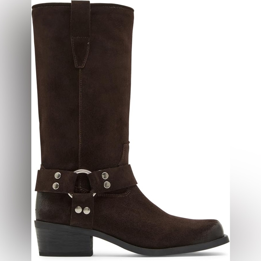 New in Box Steve Madden Ruskin Boots Suede